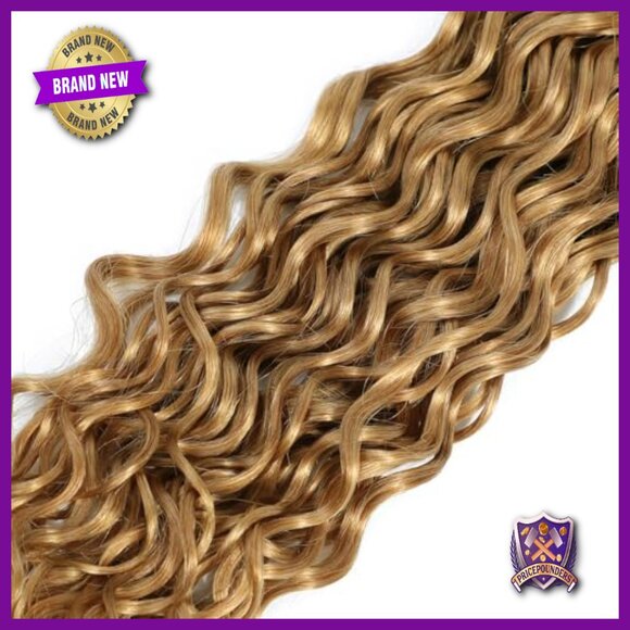 30 Inch Human Hair Extensions Water Wave Bundles 8A Grade Unprocessed Virgin main image 3